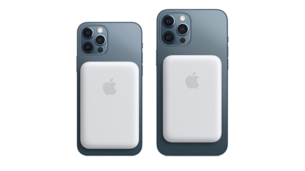 Bateria MagSafe no iPhone 12 Pro e 12 Pro Max (Imagem: Divulgação/Apple)