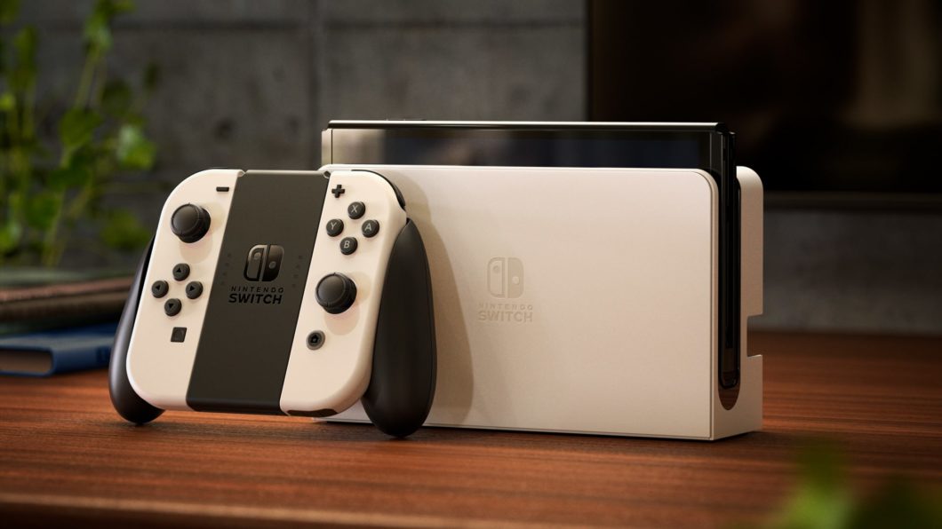 Nintendo Switch OLED (Imagem: Divulgação/Nintendo)