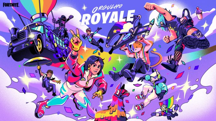 Fortnite lança Orgulho Royale com itens grátis de temática LGBTQIA+