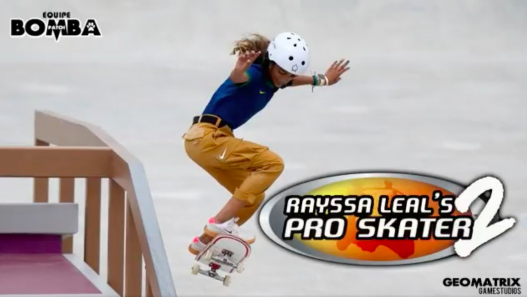 Rayssa Leal's Pro Skater 2 é criação do Bomba Patch (Imagem: Reprodução)