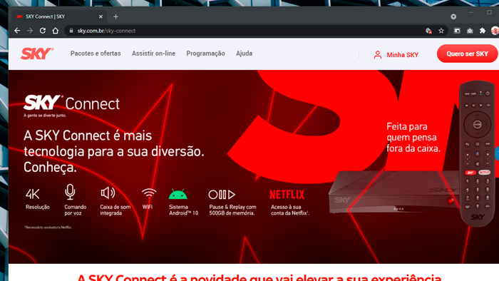 TIM lança caixa com TV paga, TV aberta, Netflix e