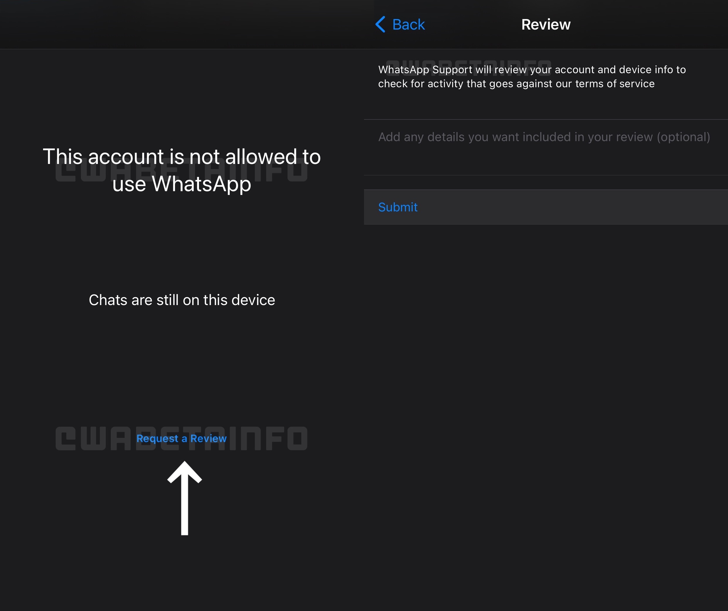 WhatsApp baniu sua conta? App terá opção para recorrer da decisão –  Tecnoblog