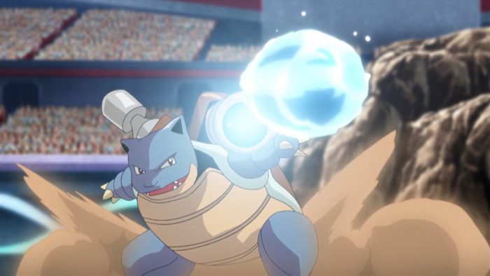 Blastoise vai chegar surfando a Pokémon Unite para defender o time