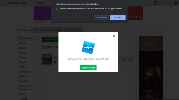 Como fazer login na conta Roblox  como fazer o login no roblox