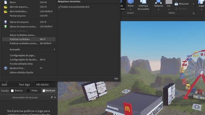 Roblox  Como criar, publicar e editar um mapa - Canaltech