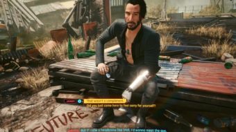 Patch 1.3 de Cyberpunk 2077 traz novo visual para personagem de Keanu Reeves