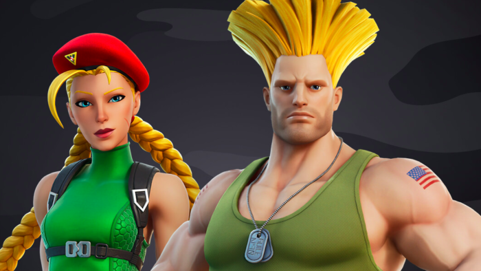 Cammy e Guile de Street Fighter 2 chegam a Fortnite