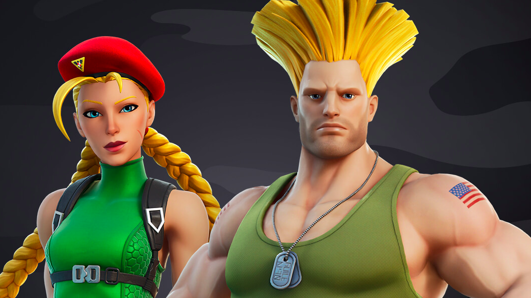 Cammy e Guile, de Street Fighter, estão chegando ao Fortnite - NerdBunker