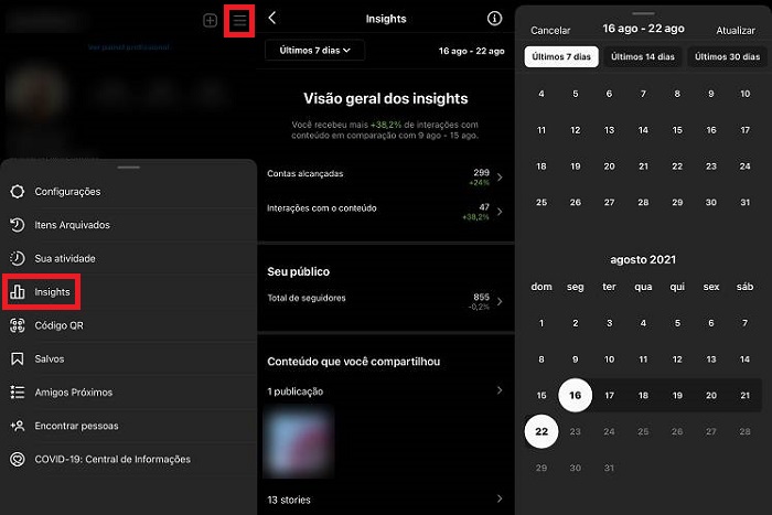 Como ver os insights do Instagram? [Guia sobre as métricas] / Instagram / Reprodução