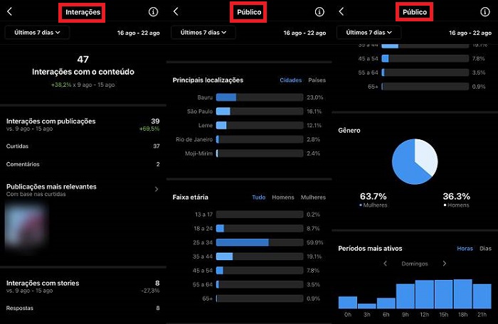 Como ver os insights do Instagram? [Guia sobre as métricas] / Instagram / Reprodução