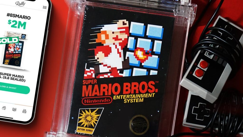 Game Super Mario Bros. de 1986 é leiloado por preço recorde nos