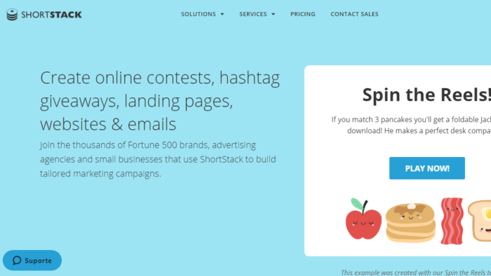 ShortStack app e site