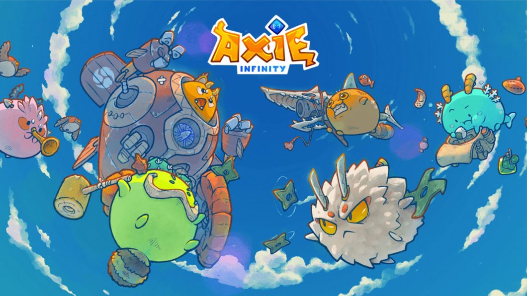 Banner promocional de Axie Infinity (Imagem/ Divulgação/ Sky Mavis)