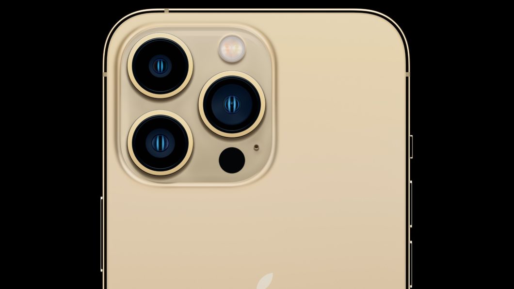 iPhone 13 Pro Max tem um sensor ToF (Imagem: Divulgação/Apple)