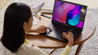 Asus lança notebook com tela OLED 4K e suporte a caneta no touchpad