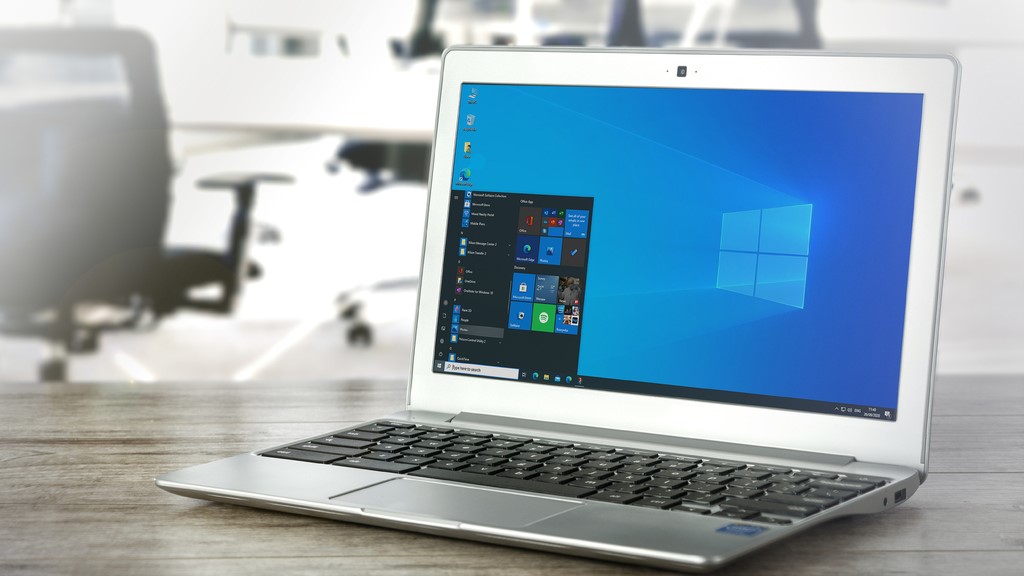 Notebook com windows 10 ligado