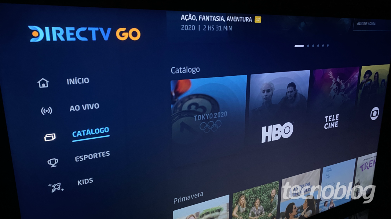 Teste de App - SKY Play para Android TV 