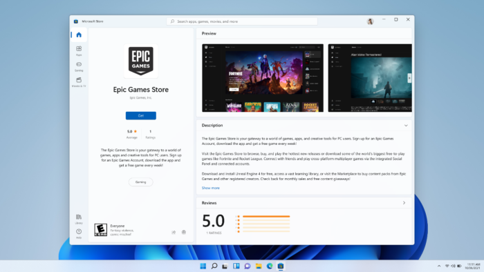 Microsoft Store anuncia suporte à Epic Games Store e mais lojas de apps