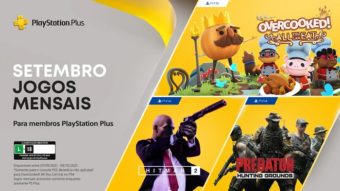 PS Plus de setembro dá Overcooked e Hitman 2 para assinantes