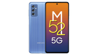 Samsung lança Galaxy M52 5G com câmera tripla de 64 MP e tela de 120 Hz