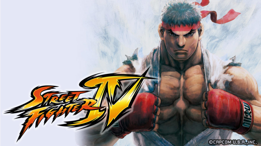 Arte promocional Ryu em Street Fighter IV