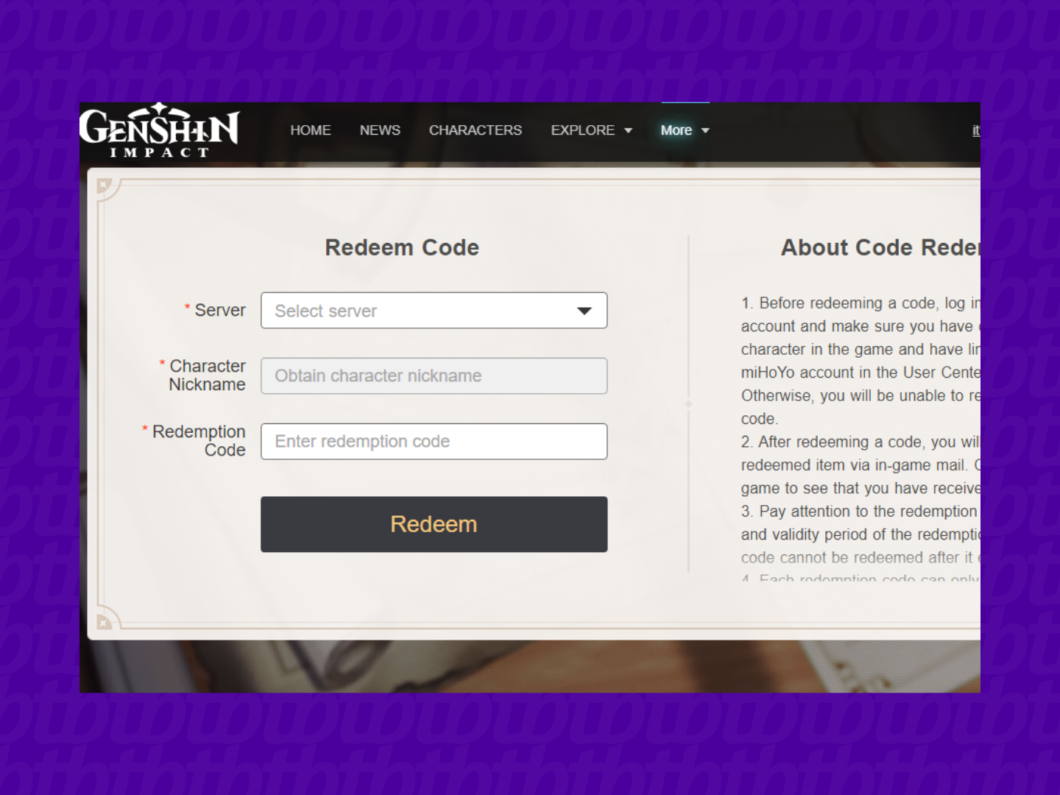Como resgatar códigos no Genshin Impact – Tecnoblog