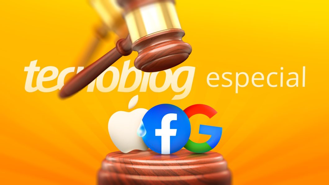 Apple, Facebook e Google estão na mira de processos antitruste (imagem: Guilherme Reis/Tecnoblog)