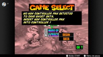 Jogos de Nintendo 64 do Switch Online estão com problemas técnicos