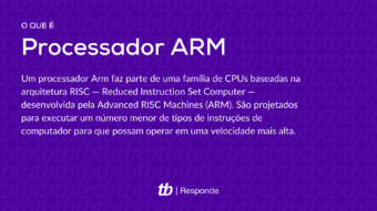 O que é um processador Arm?