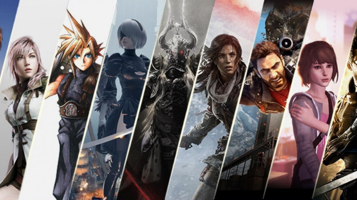 As franquias da Square Enix (Imagem: Divulgação/Square Enix)