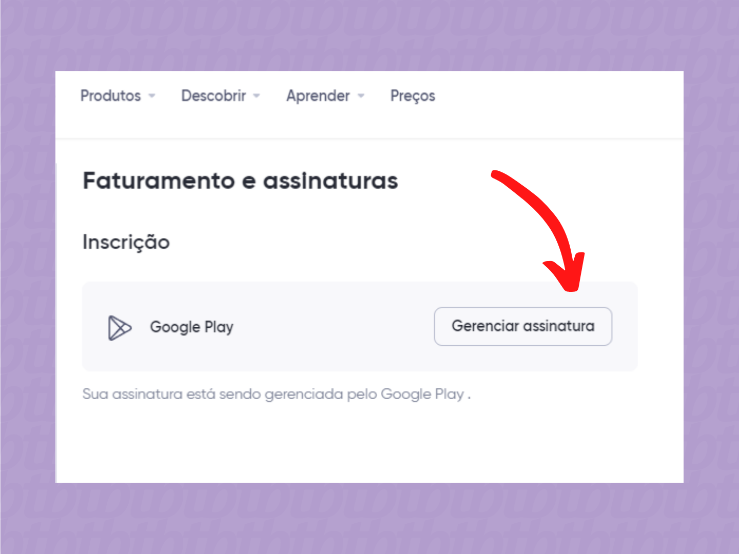 Tenho a assinatura crunchyroll através de vocês,mas quando vou gerenciar  fala encontrar assinaturas - Comunidade Google Play