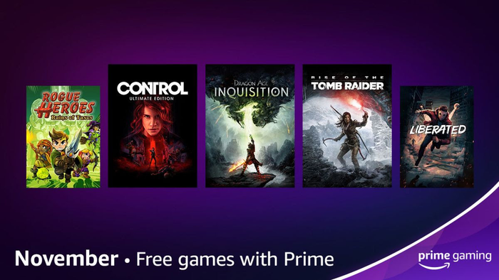 Prime Gaming em novembro tem Control, Dragon Age e mais jogos