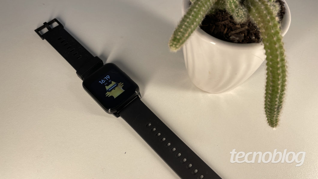 Realme Watch 2 (Imagem: Darlan Helder/Tecnoblog)