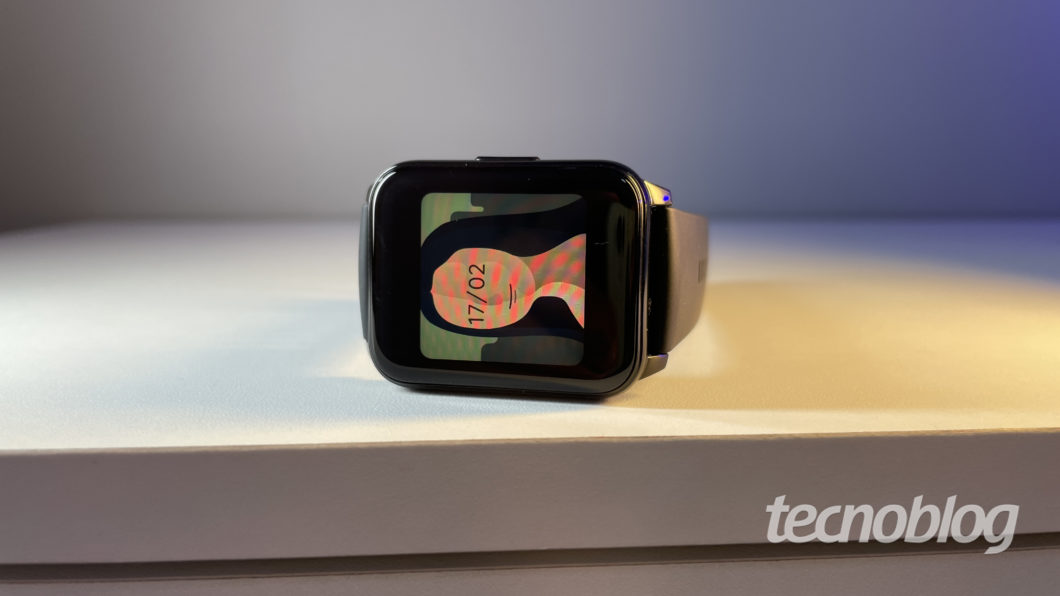 Realme Watch 2 (Imagem: Darlan Helder/Tecnoblog)