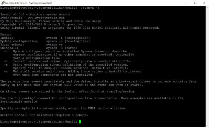 Sysmon para Linux (imagem: BleepingComputer)