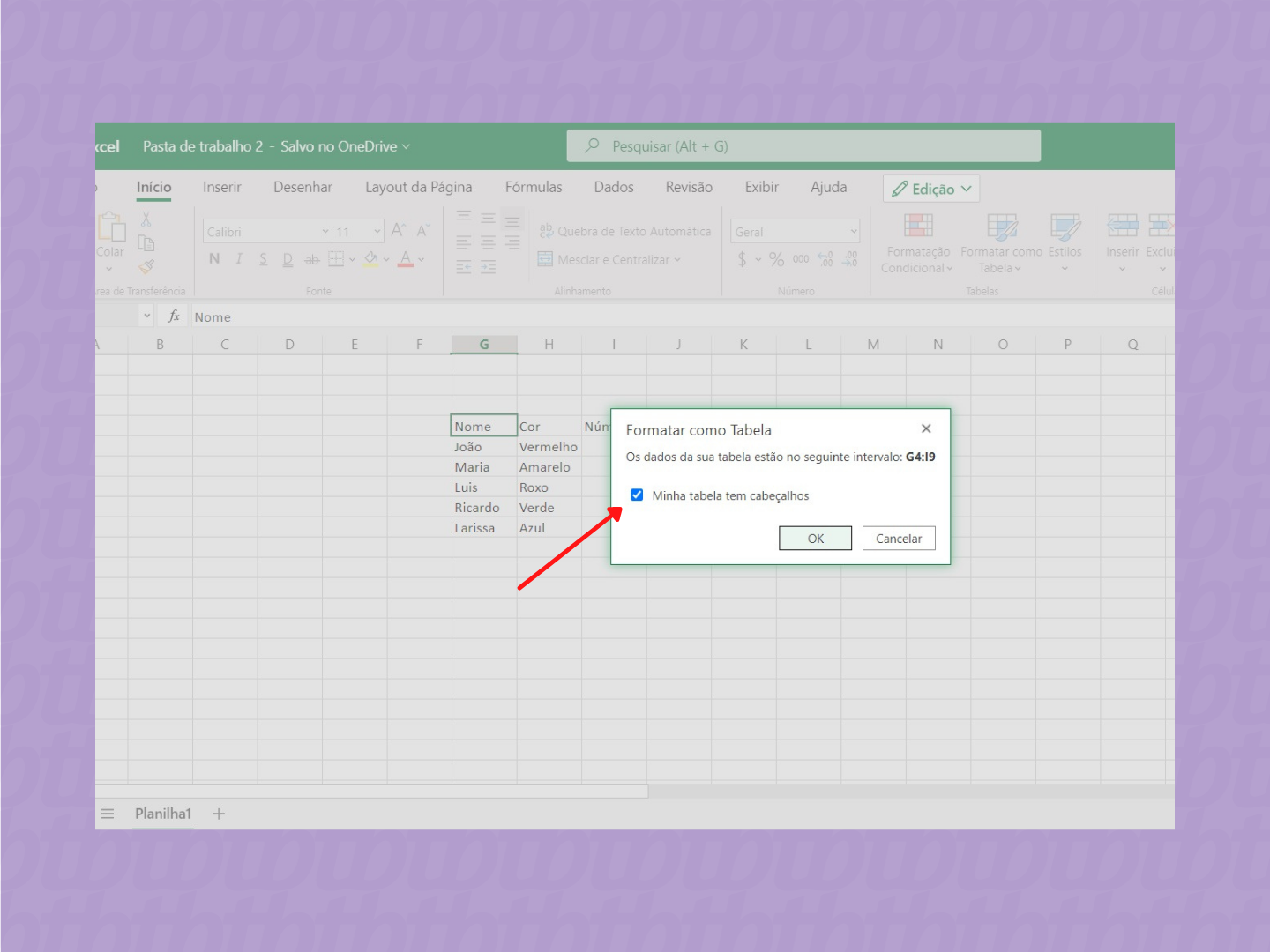 Como fazer e formatar tabelas no Excel / Microsoft / Reprodução