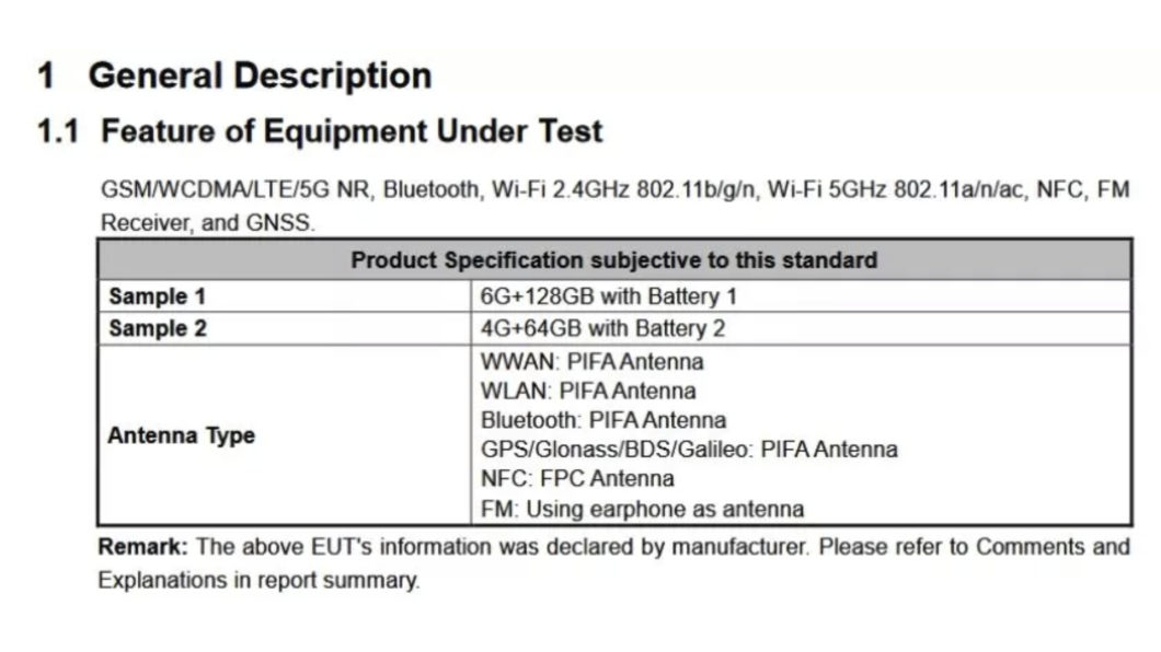 Certificação do Poco M4 Pro 5G na FCC (Imagem: Reprodução/Android Authority)