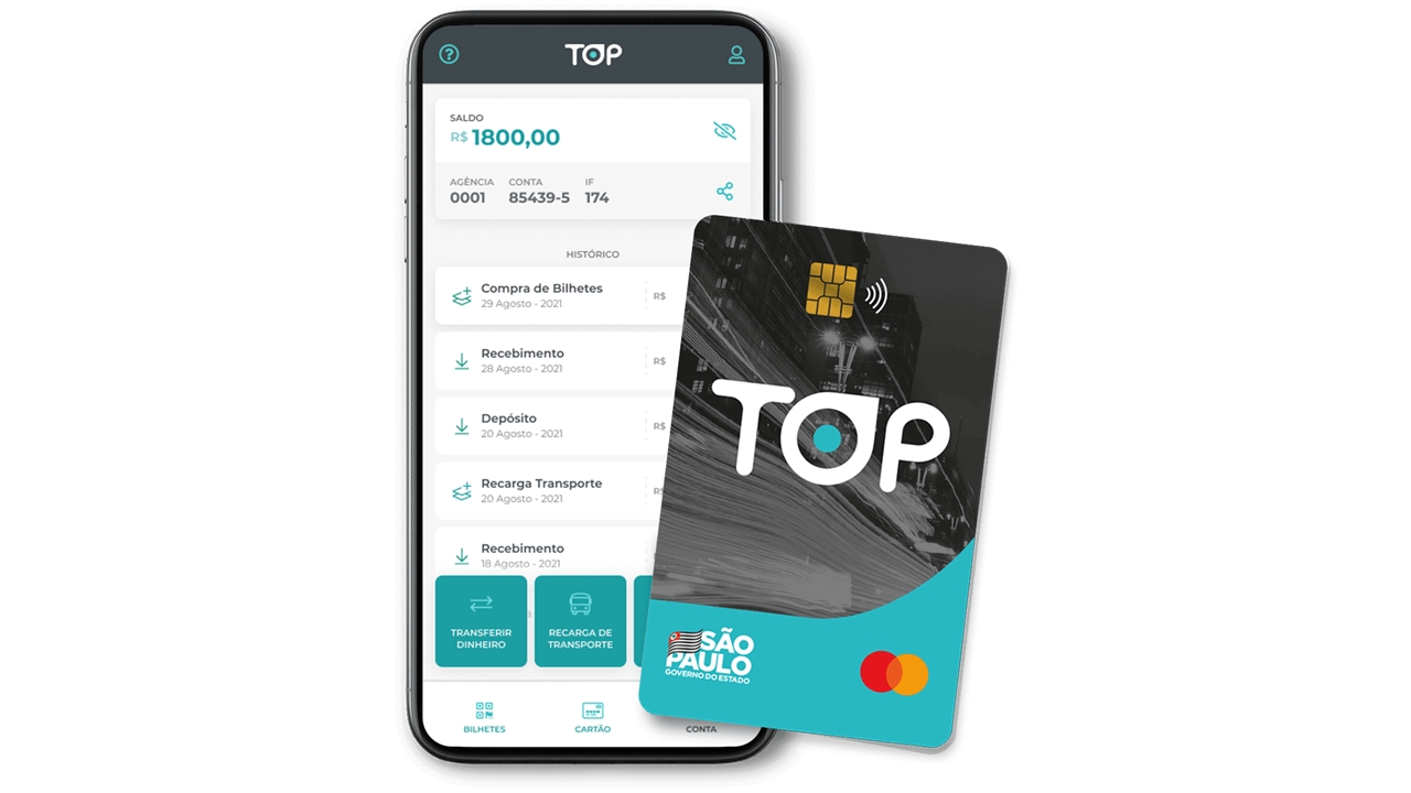 Cartão de transporte Bom vira Top em SP, com opção de crédito e débito –  Tecnoblog