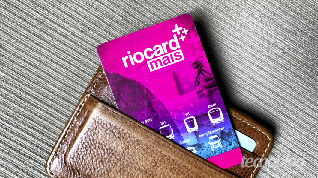 Cartão Riocard Mais ganha novo programa de fidelidade (Imagem: Bruno Gall De Blasi/Tecnoblog)