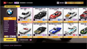 Como encontrar os carros abandonados de Forza Horizon 5