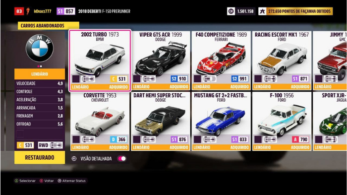 Saiba como ganhar carros grátis em Forza Horizon 2