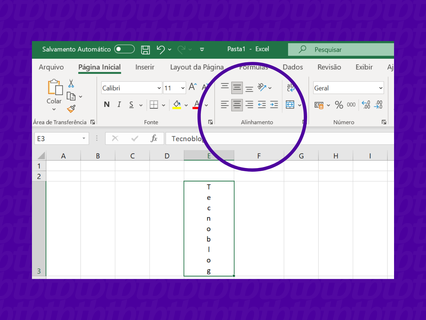 Como Escrever Na Vertical No Excel Alinhar Ou Girar Texto Tecnoblog 5103