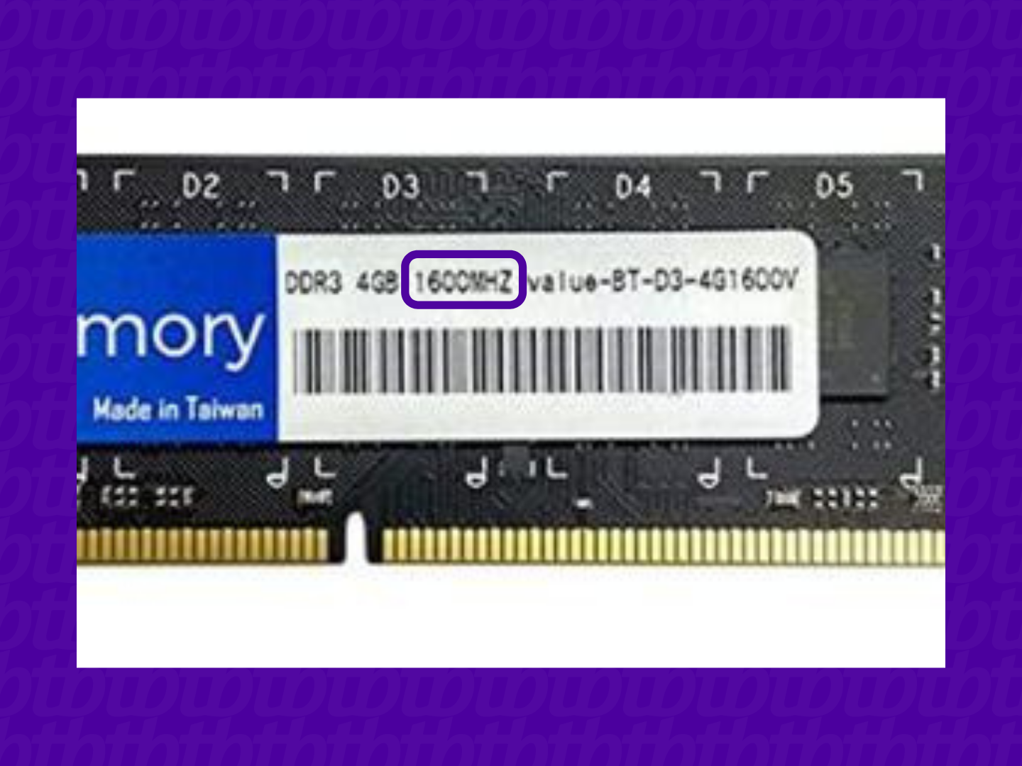 Velocidade nominal de memória RAM (Imagem: Best Memory/Divulgação)