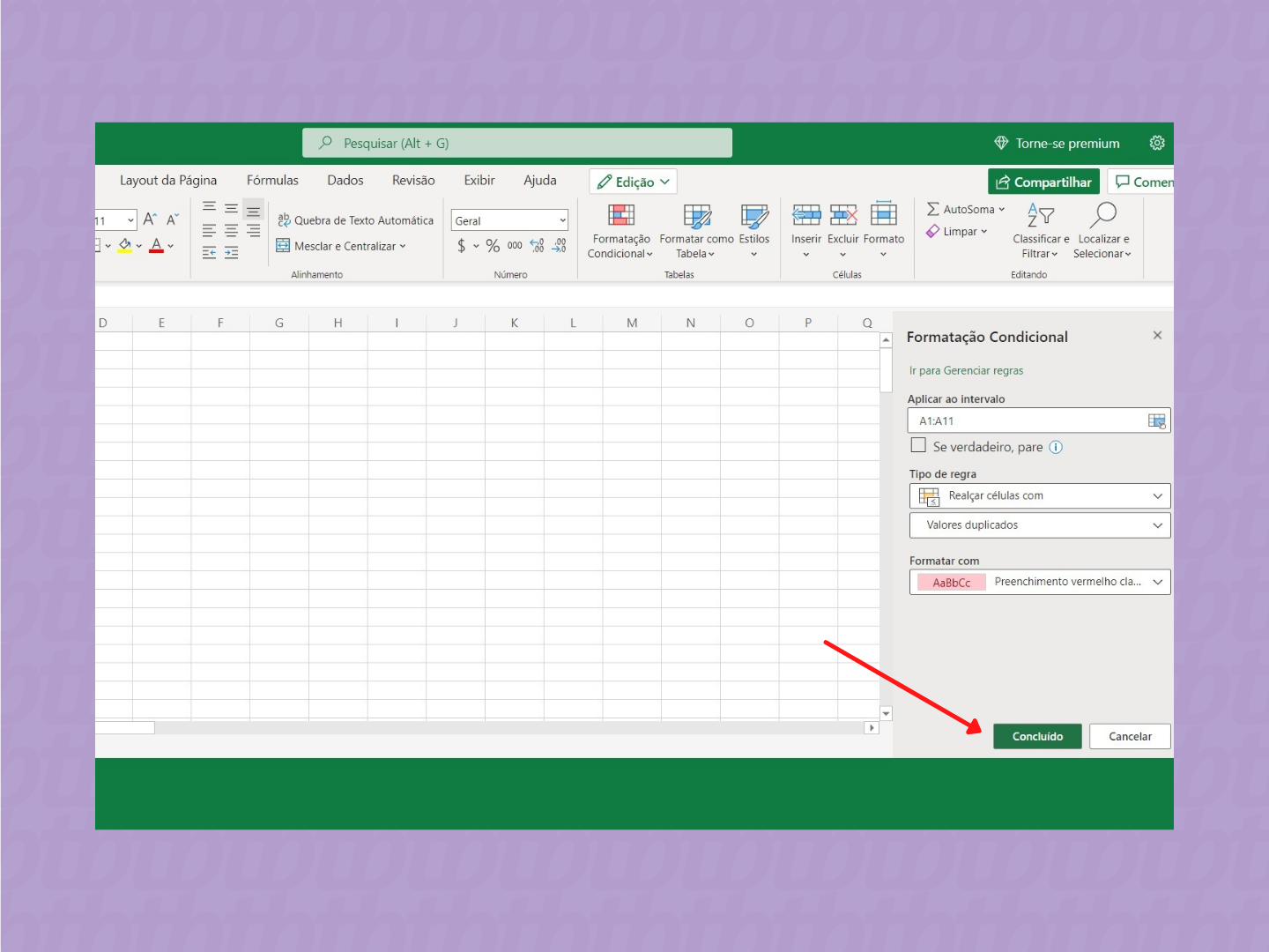 Como encontrar e excluir dados duplicados no Excel / Microsoft / Reprodução