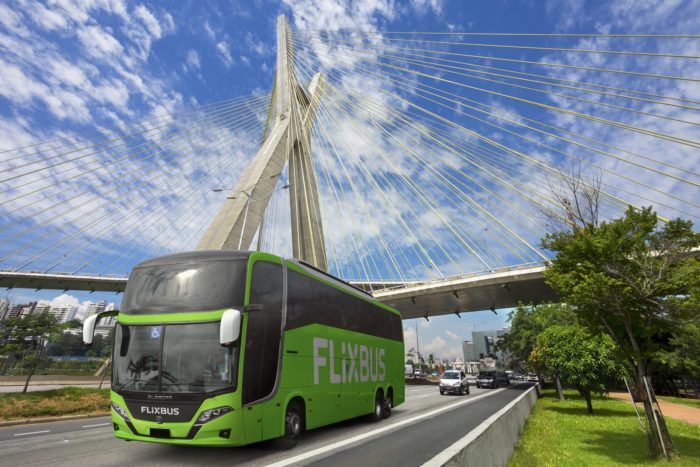 Ônibus da FlixBus (imagem: Facebook/FlixBus)