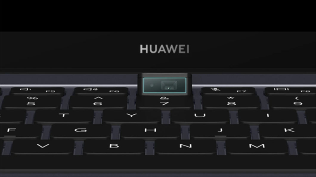 Webcam do Huawei MateBook 14 2021 (Imagem: Divulgação/Huawei)