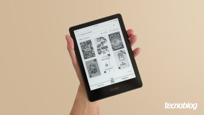 Amazon Kindle (Imagem: Tecnoblog)
