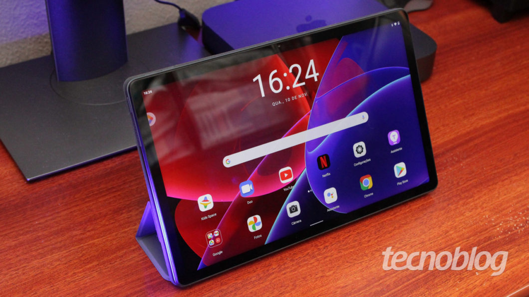 Lenovo Tab P11 Plus (imagem: Emerson Alecrim/Tecnoblog)