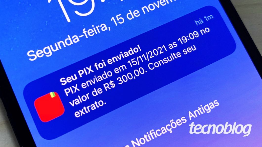 Notificação de Pix enviado (imagem: Emerson Alecrim/Tecnoblog)