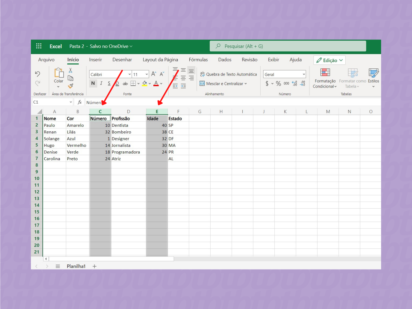 Como ocultar colunas e linhas no Excel / Microsoft Excel / Reprodução